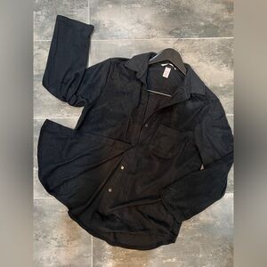 Victoria's Secret Black Sleep Shirt